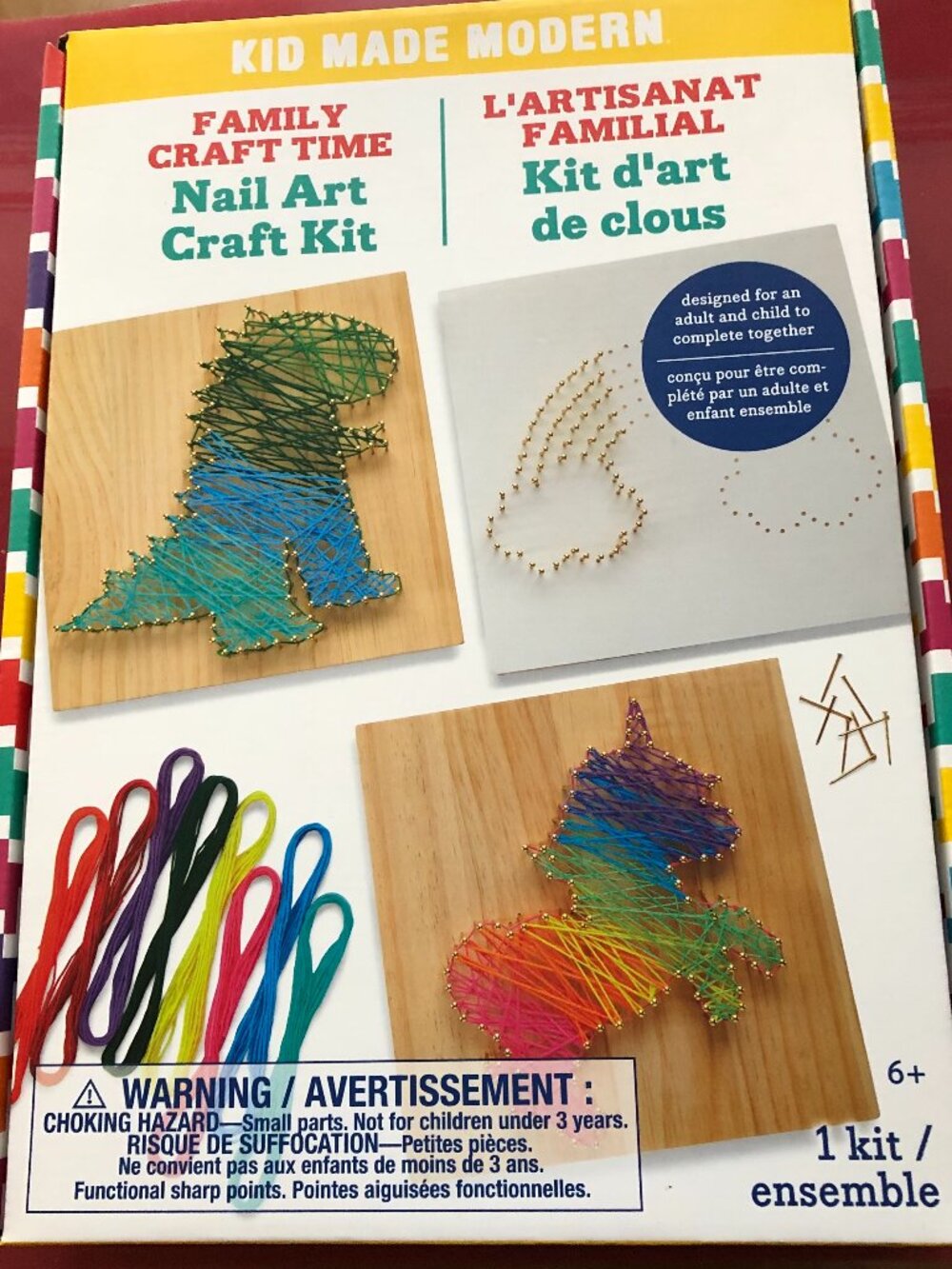 Kid Made Modern Family Craft Time Nail Art Kit New